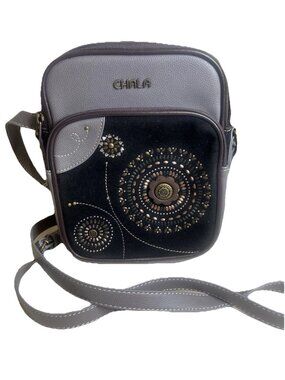 Chala Starburst Dazzled Organizer Crossbody Bag Boho Style